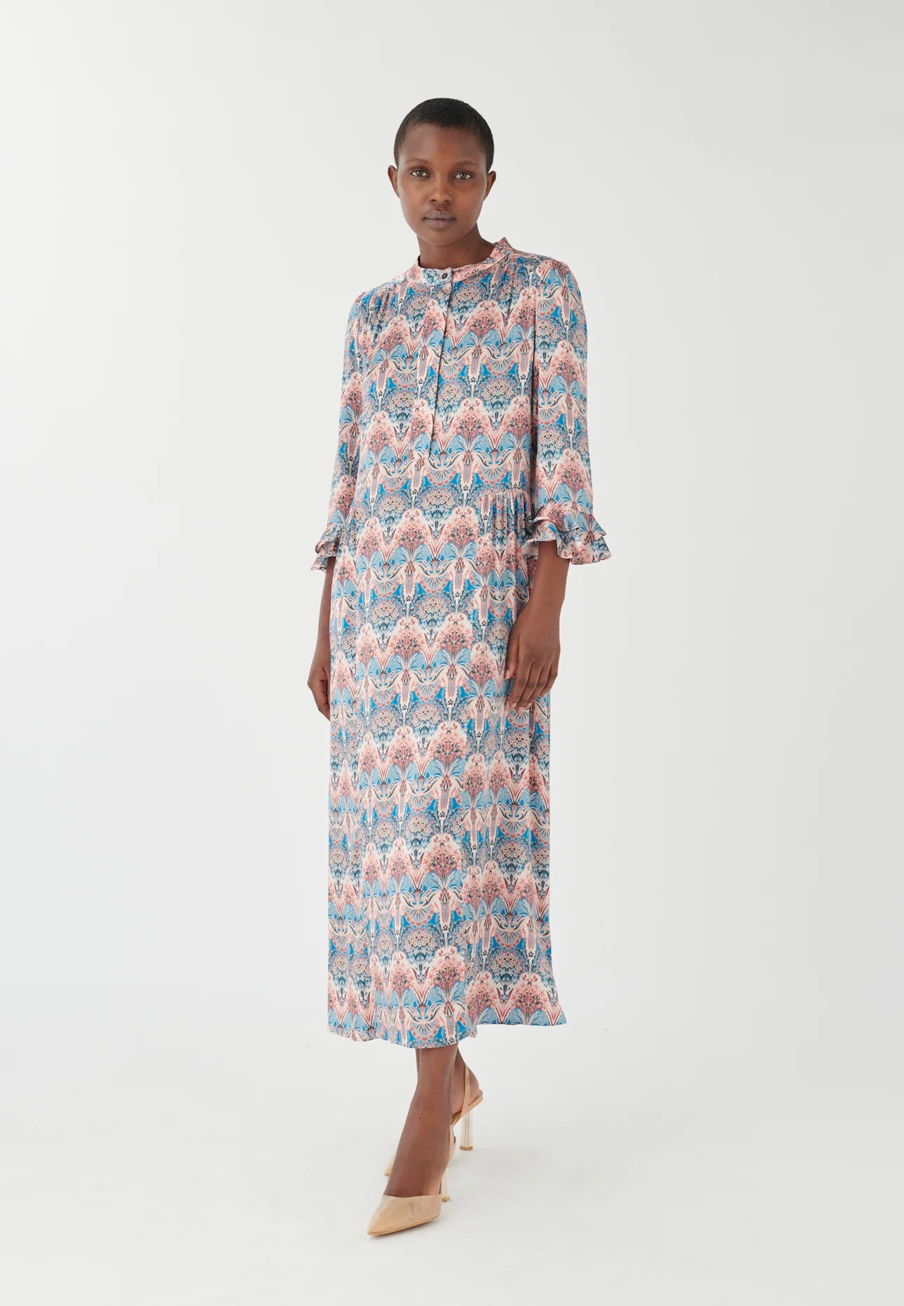 Dea Kudibal Ruffle Sleeve Dress