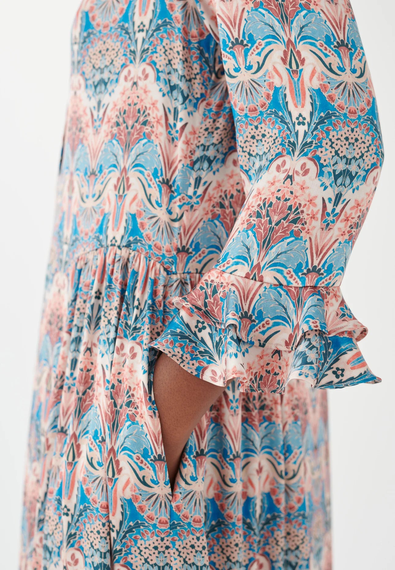 Dea Kudibal Ruffle Sleeve Dress