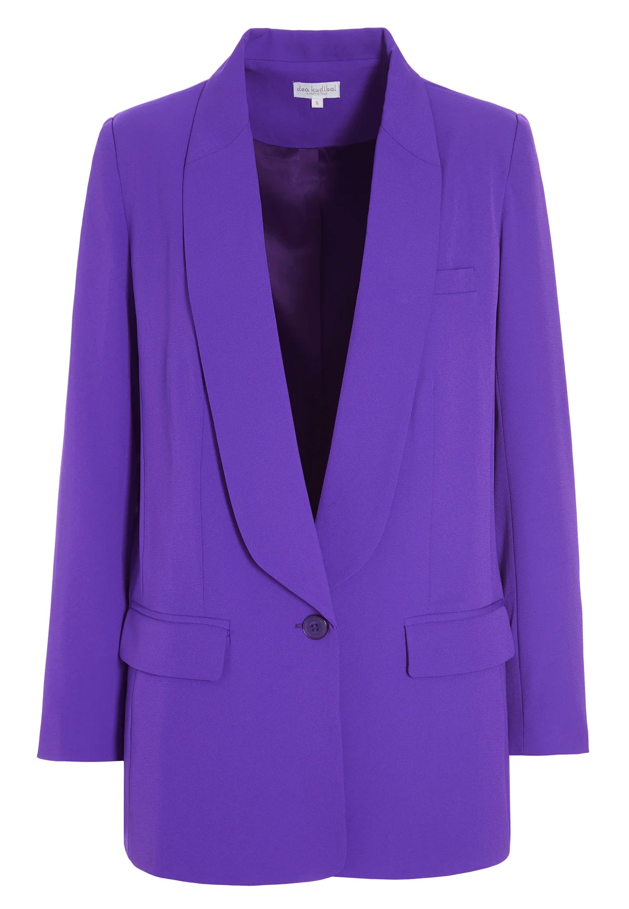 Dea Kudibal Electric Purple Blazer