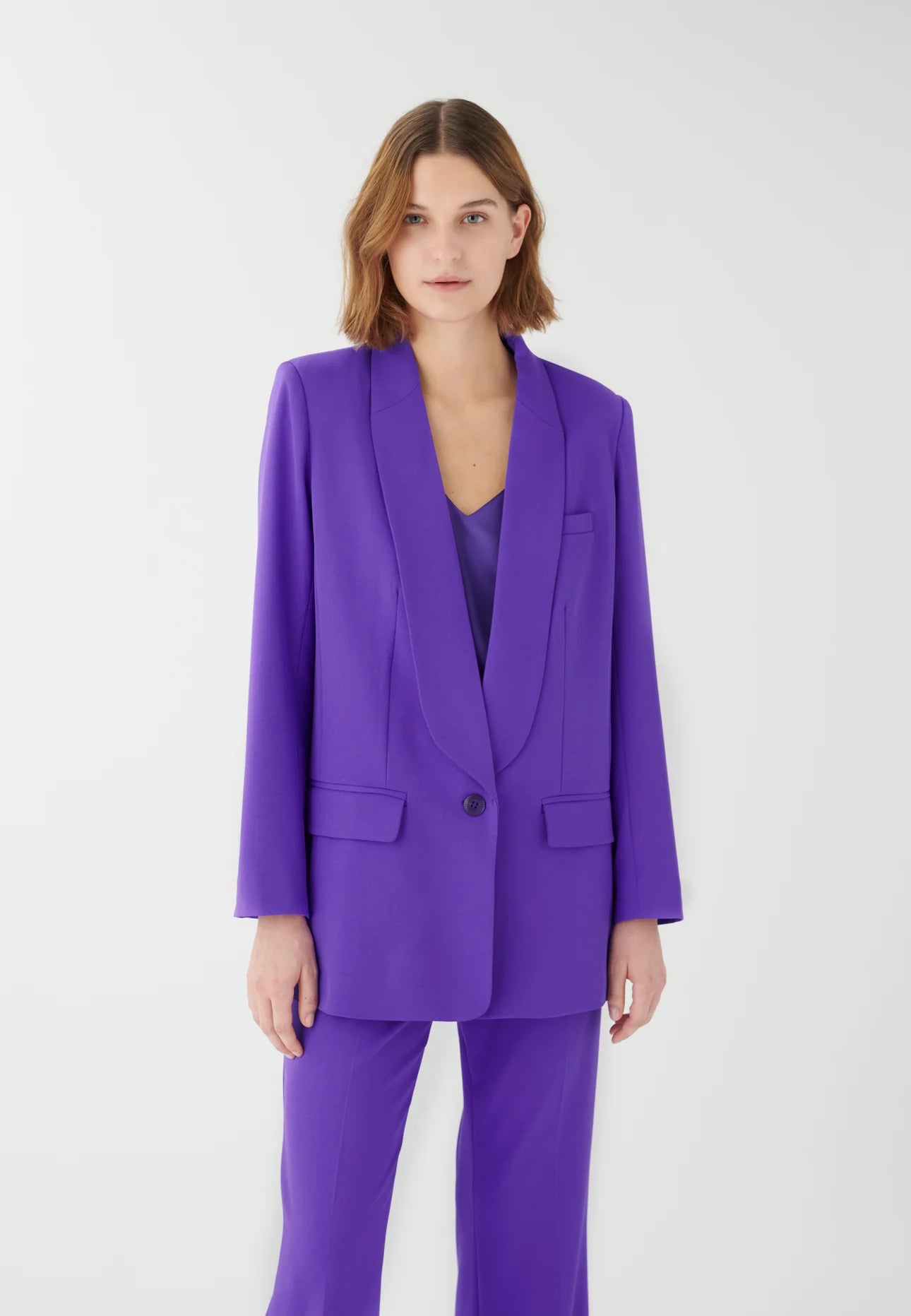 Dea Kudibal Electric Purple Blazer