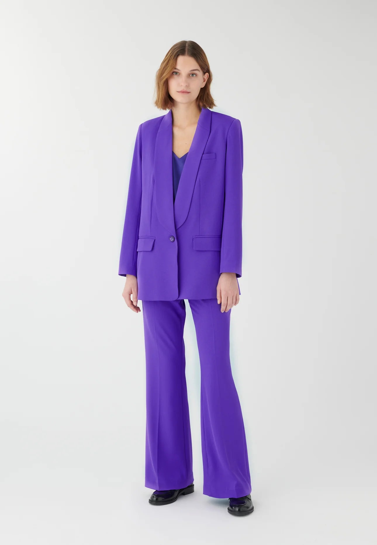 Dea Kudibal Electric Purple Blazer