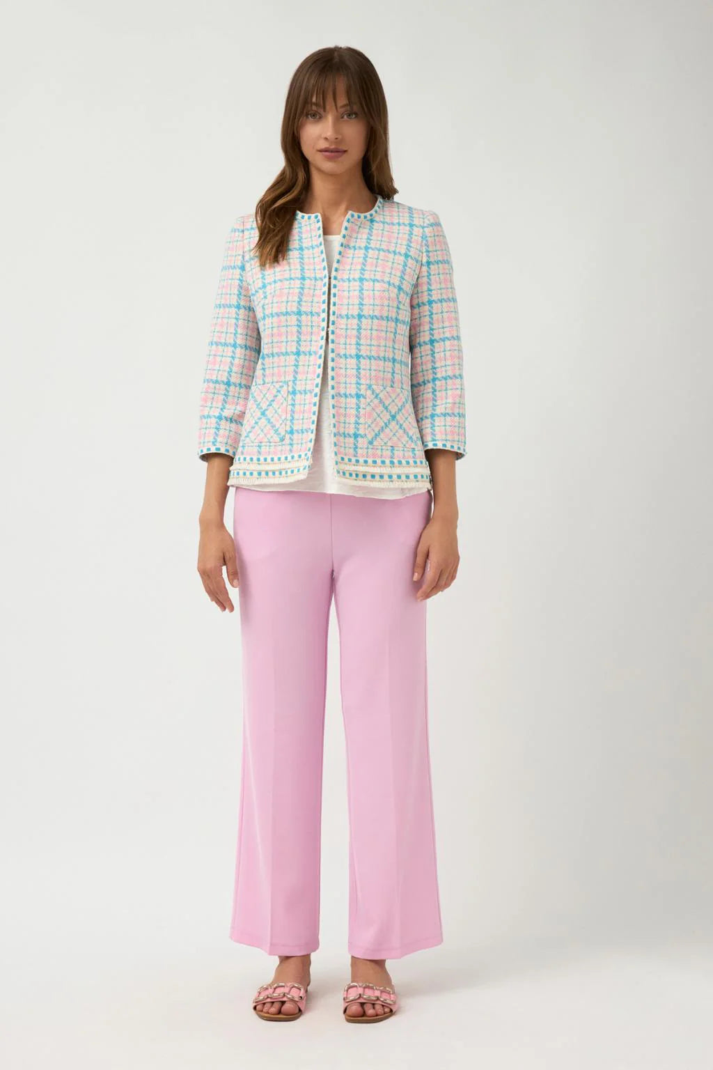 Bariloche Pastel Check Jacket Sicilia