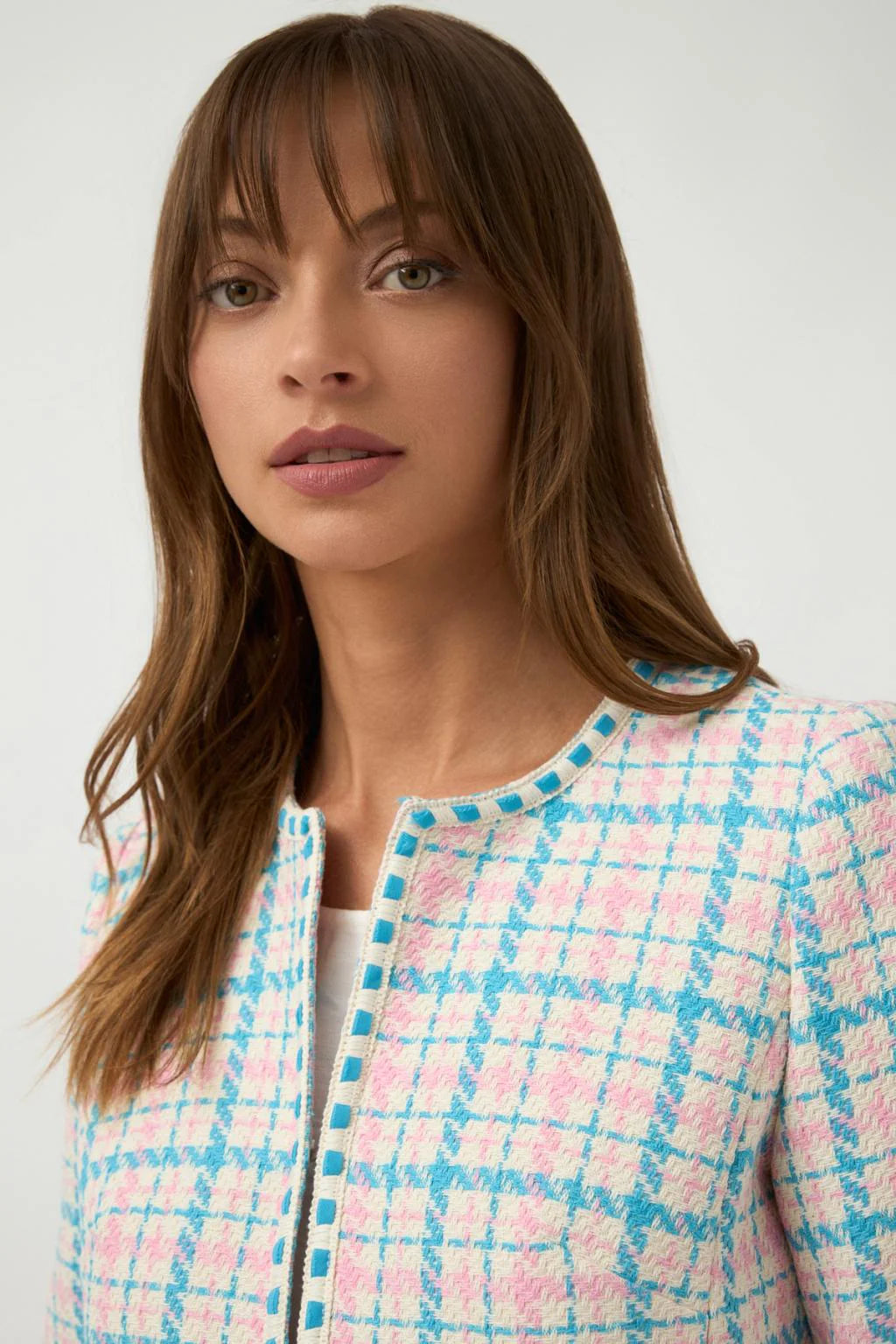 Bariloche Pastel Check Jacket Sicilia