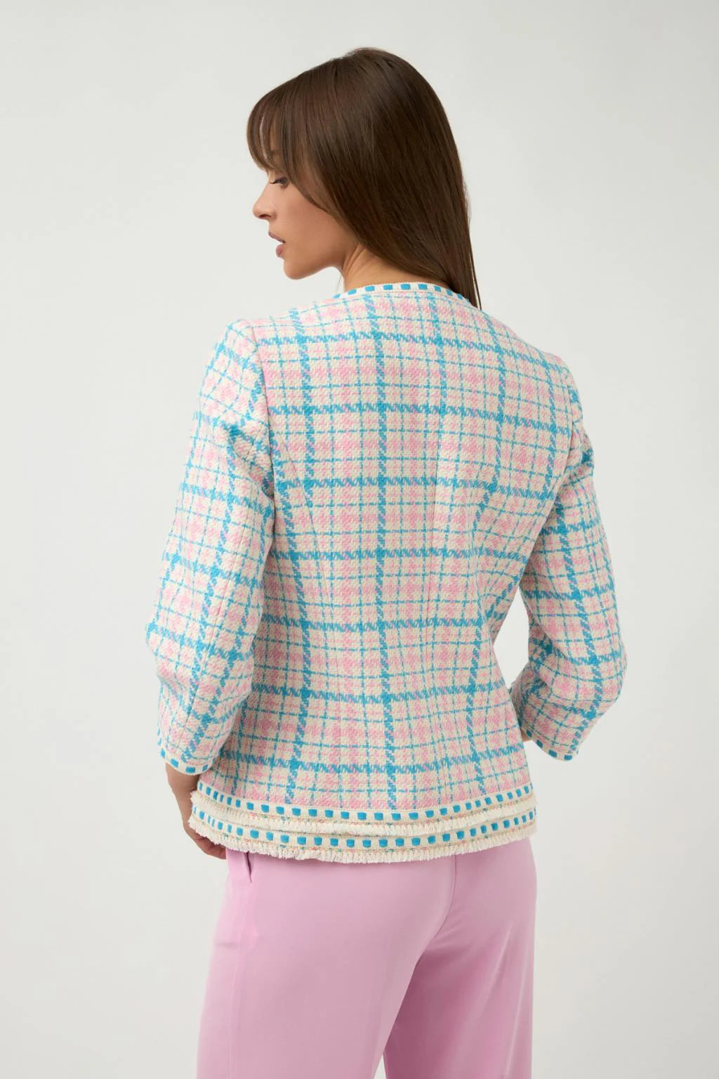 Bariloche Pastel Check Jacket Sicilia