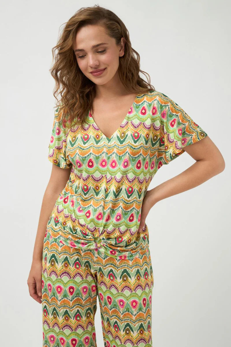 Tinta Printed T-Shirt Piluca