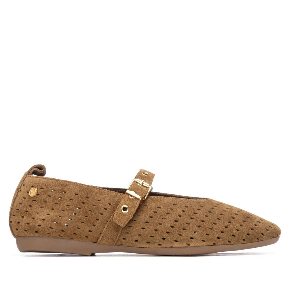 Carmela Punched Suede Flat 16314201