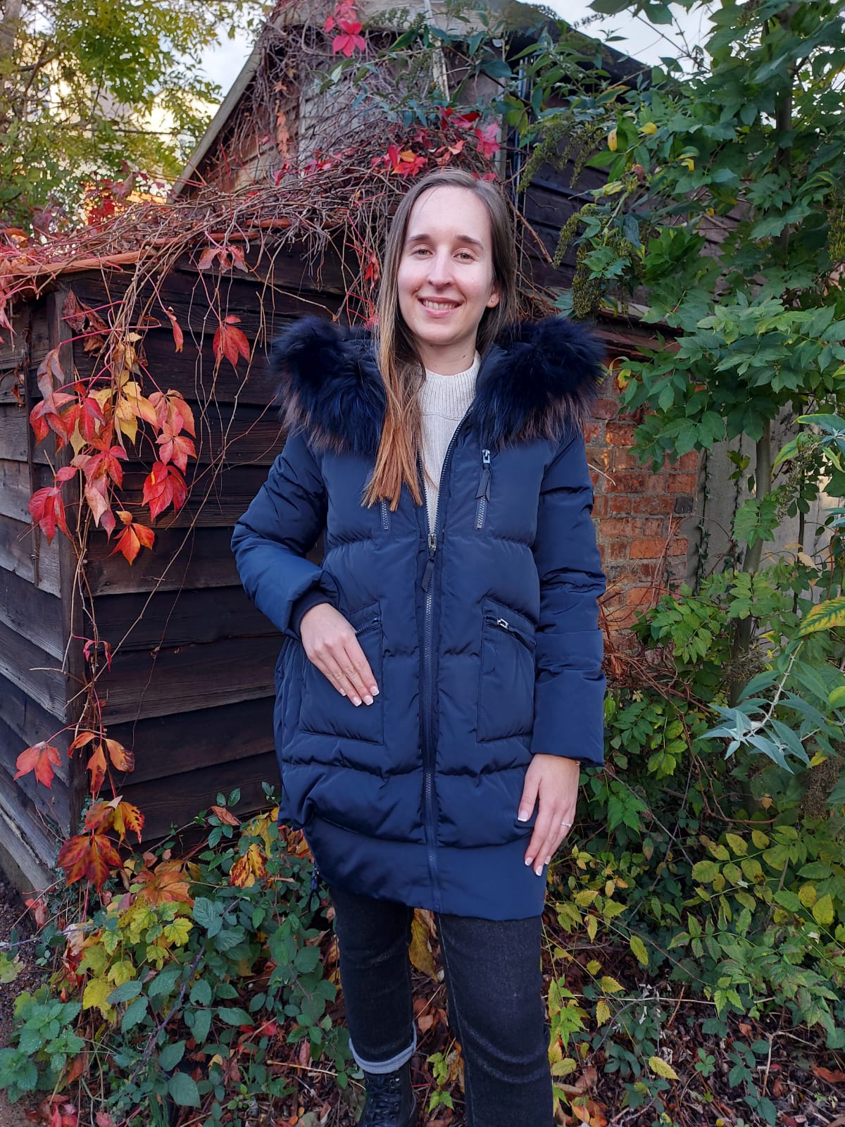 Levinsky Michelle 2 Navy Coat