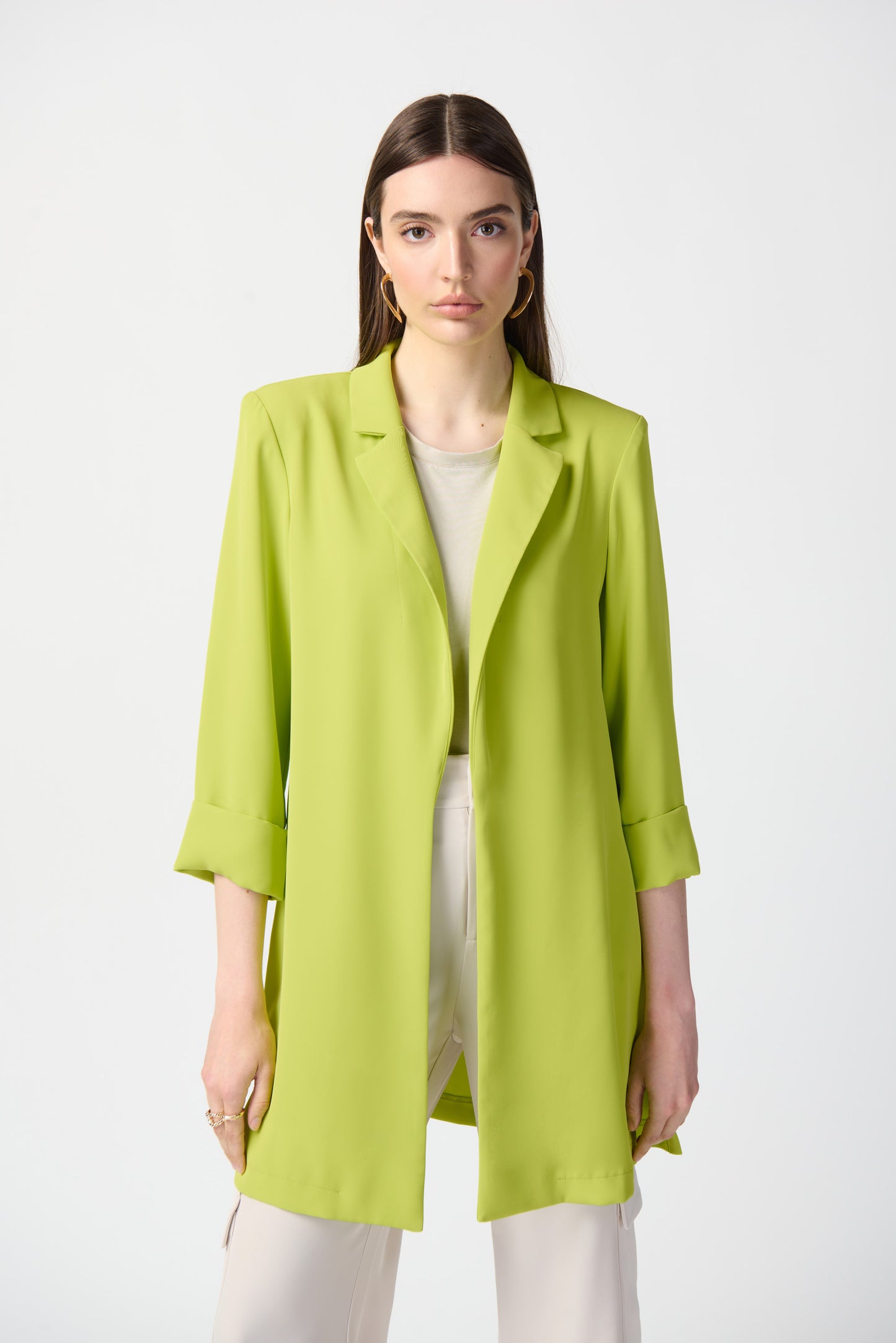 Joseph Ribkoff Longline Lime Jacket