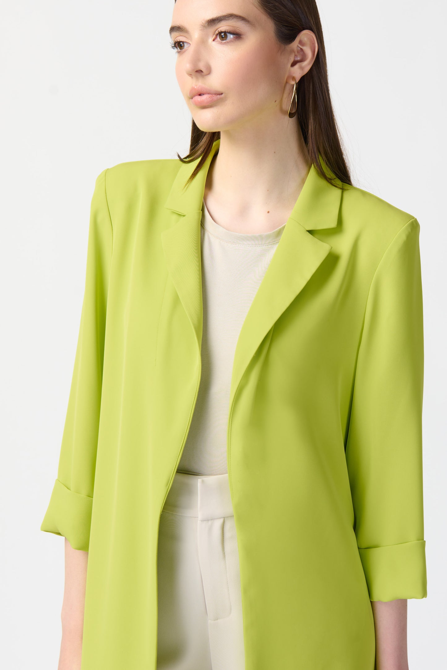 Joseph Ribkoff Longline Lime Jacket
