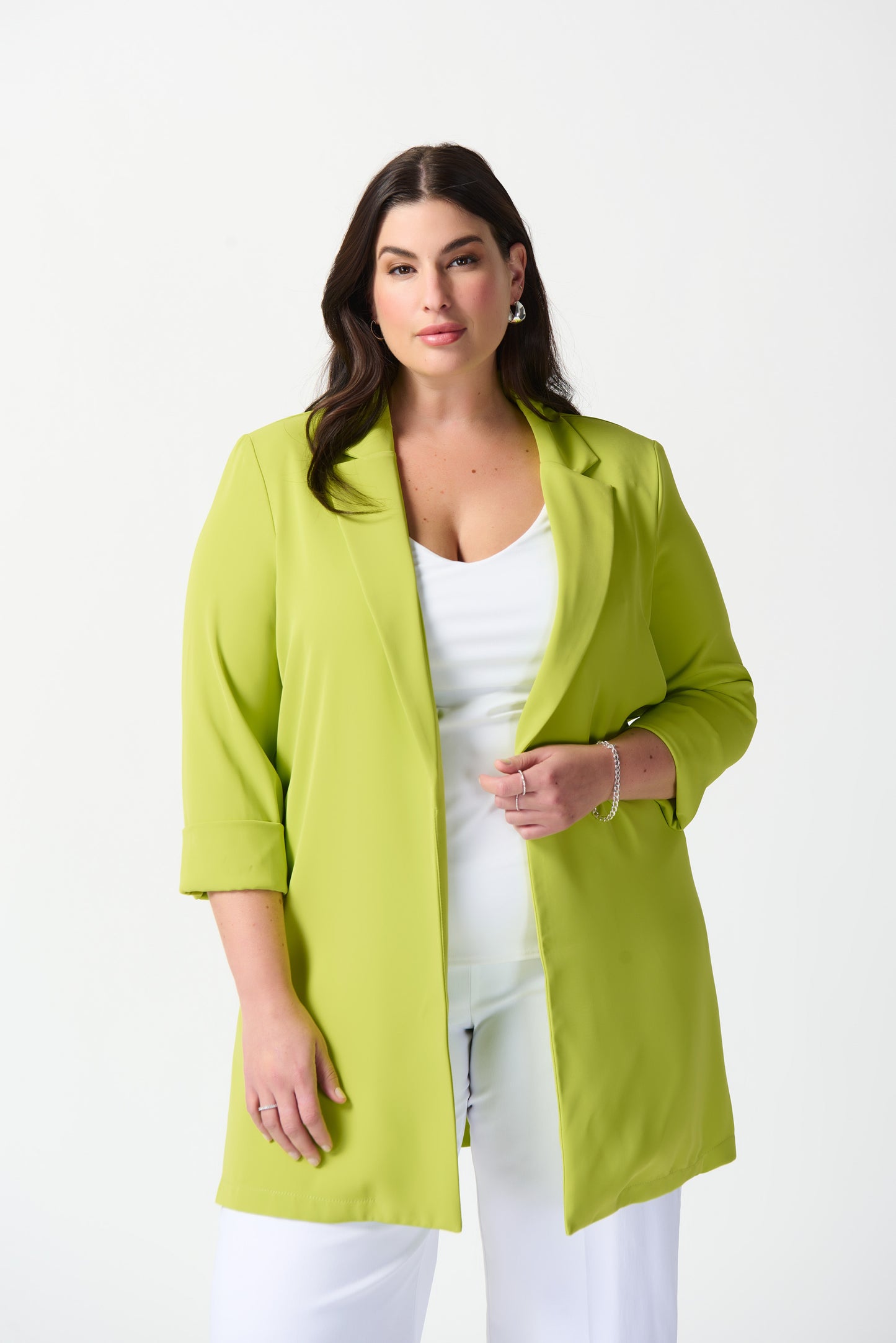 Joseph Ribkoff Longline Lime Jacket