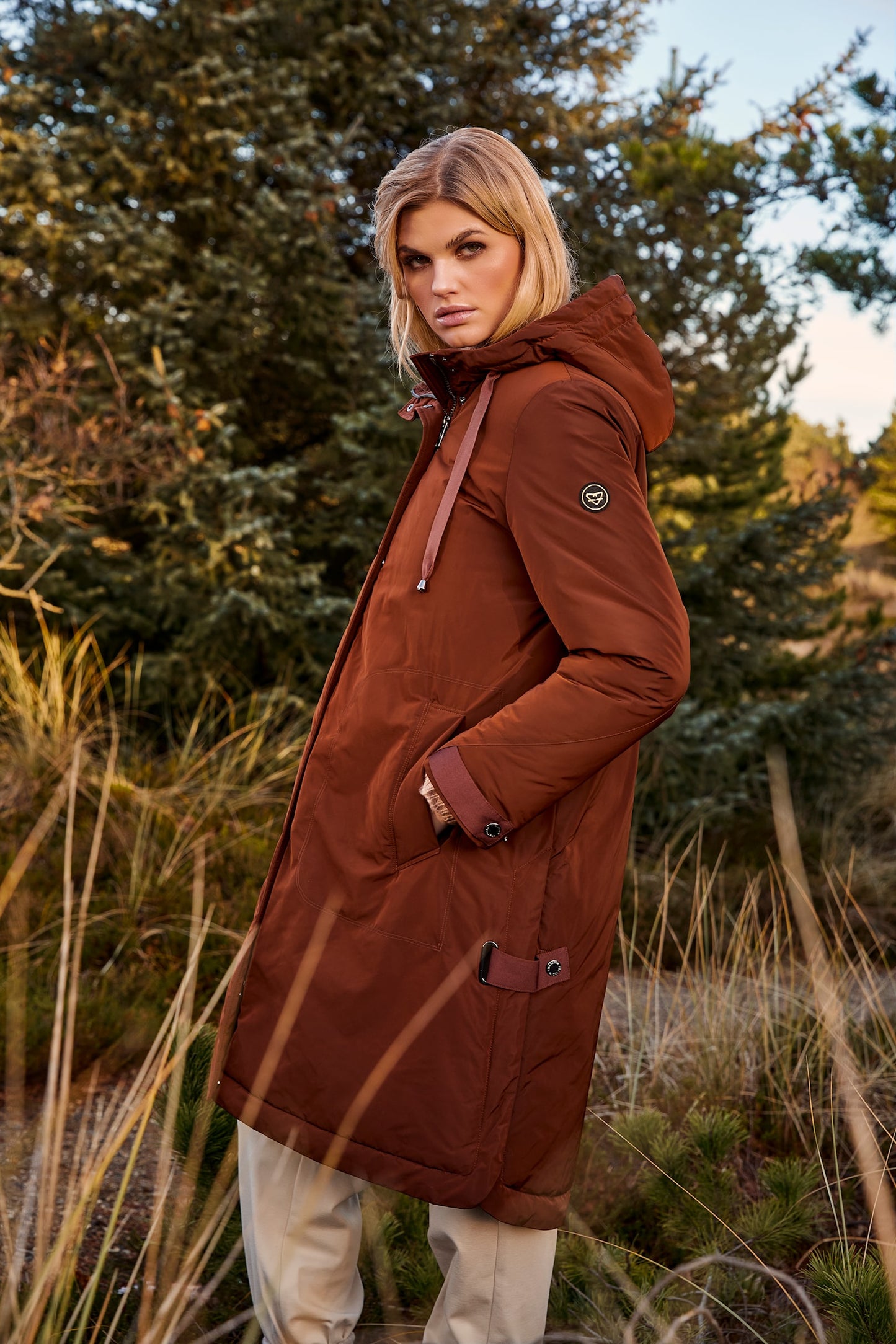 Frandsen Cognac Coat