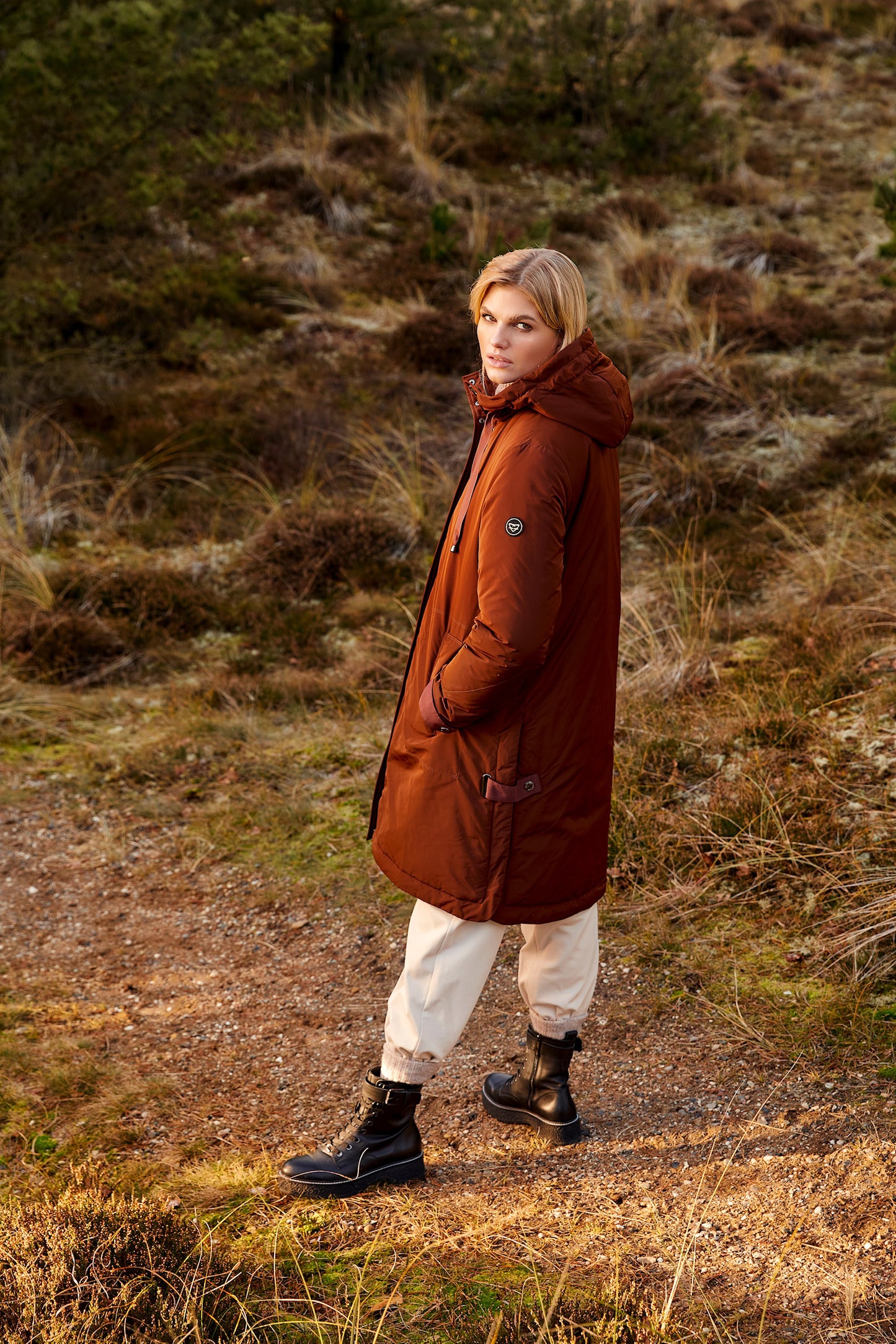 Frandsen Cognac Coat