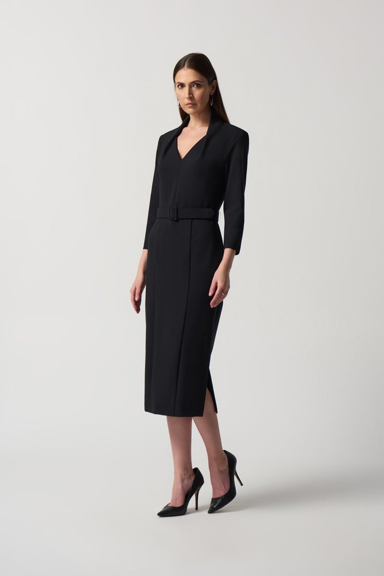 Joseph Ribkoff Belted Sheath Dress