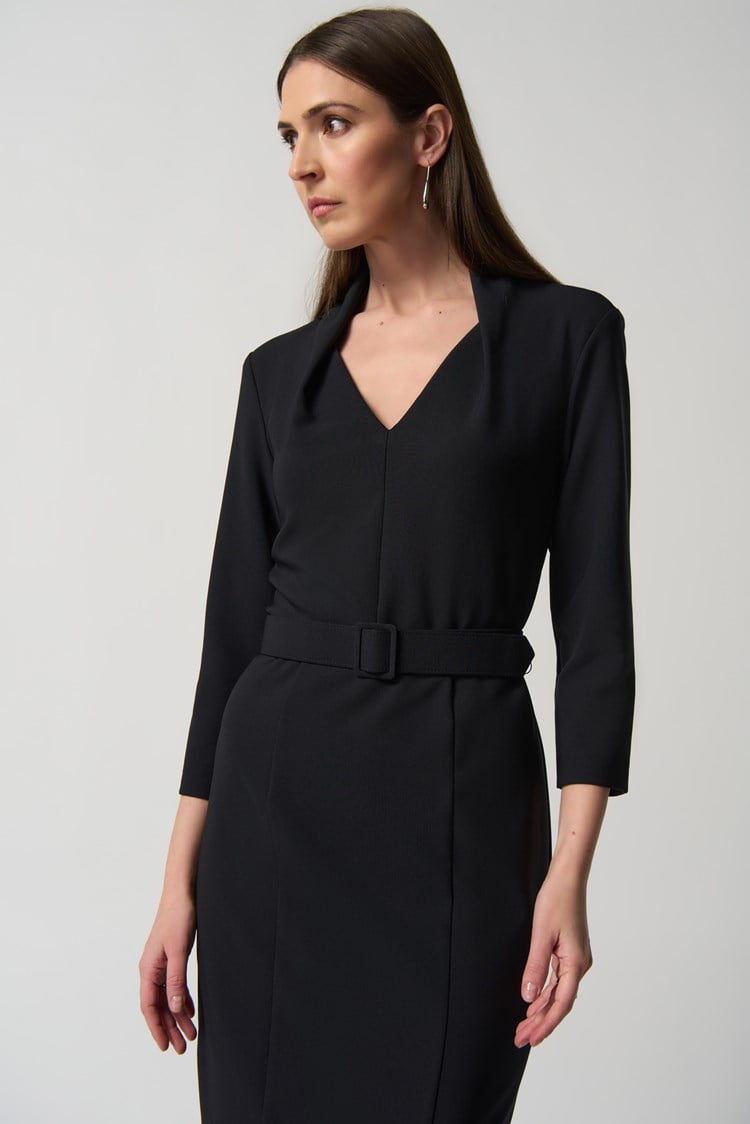 Joseph Ribkoff Belted Sheath Dress