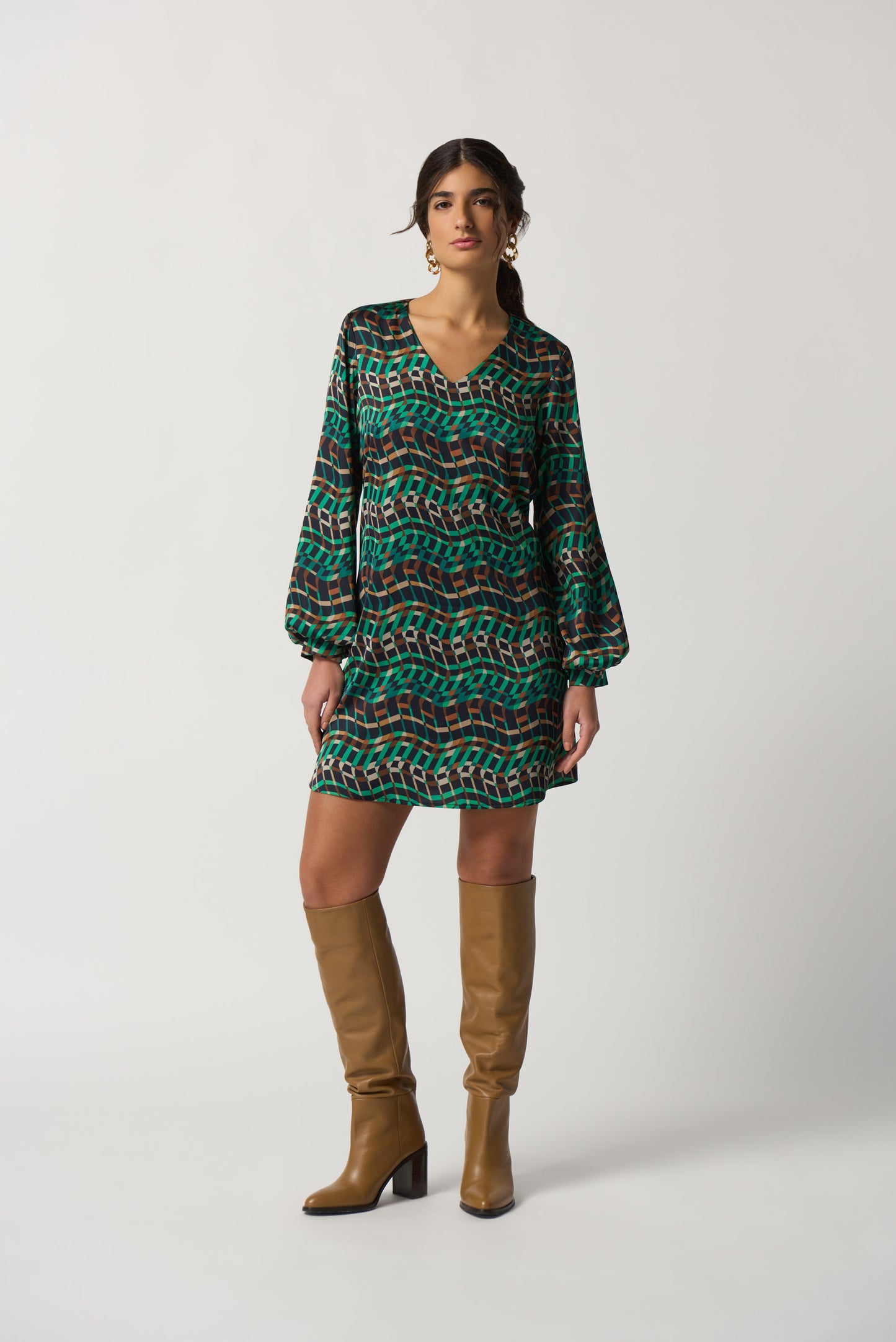 Joseph Ribkoff Geo Print Dress