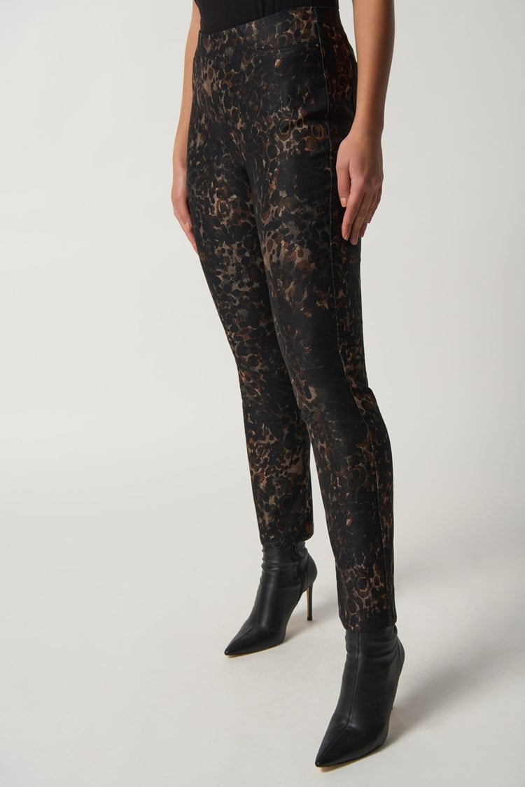 Joseph Ribkoff Animal Print Jeans