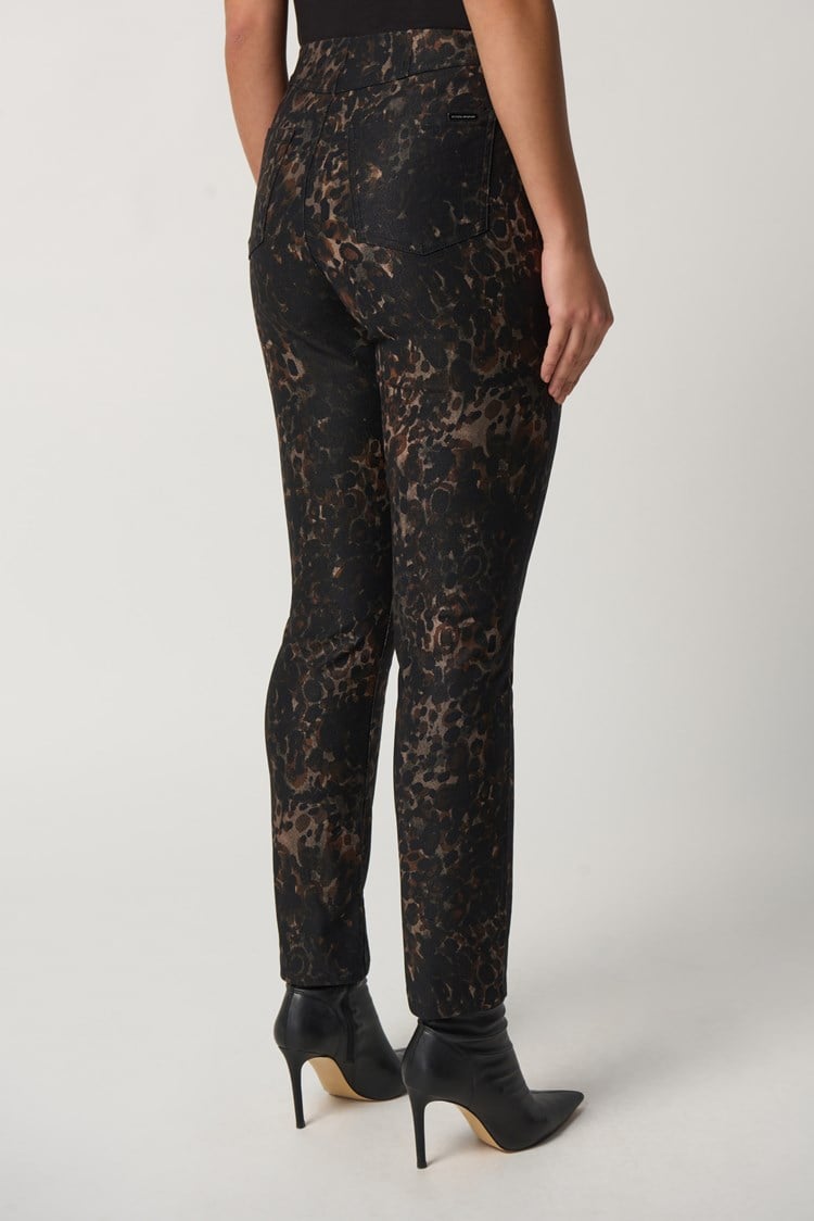 Joseph Ribkoff Animal Print Jeans