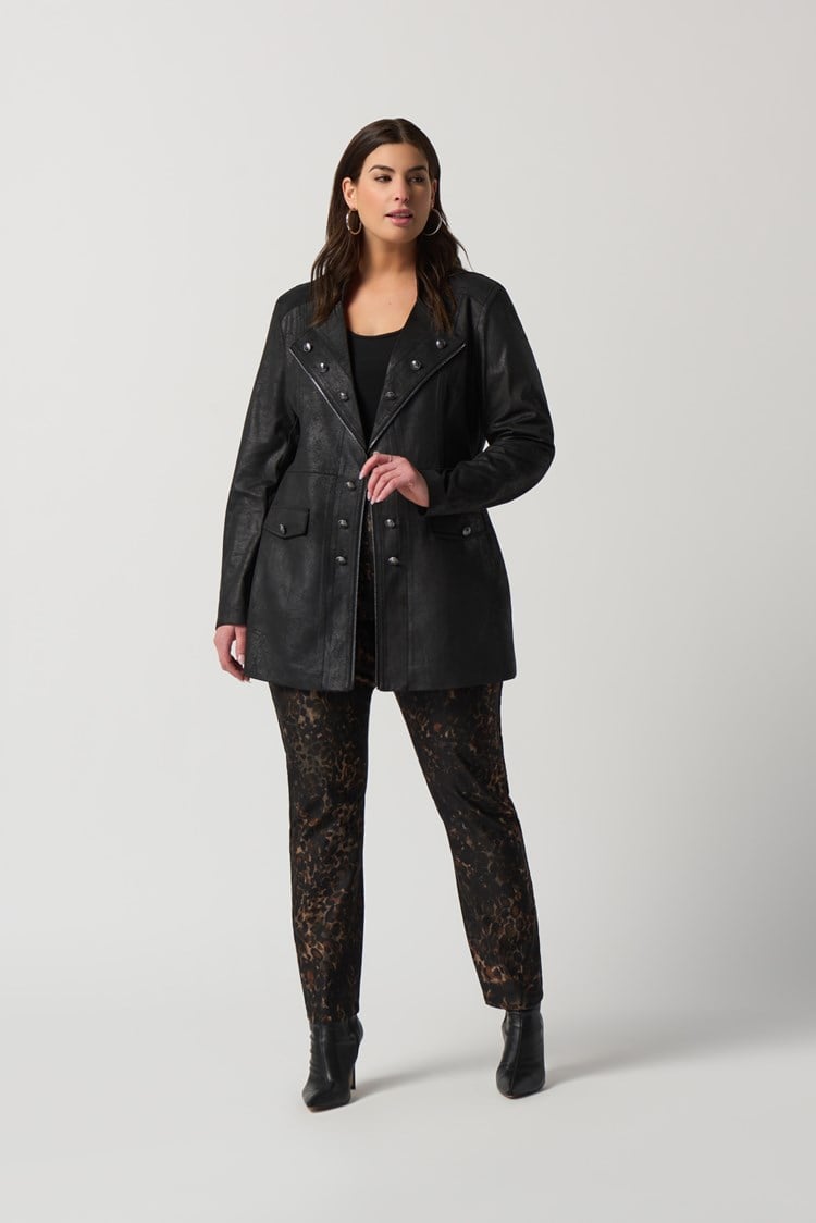 Joseph Ribkoff Animal Print Jeans