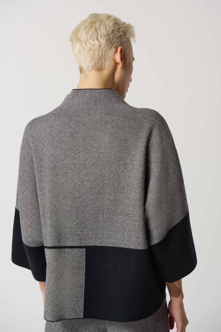 Joseph Ribkoff Colour Block Sweater and Culottes Set