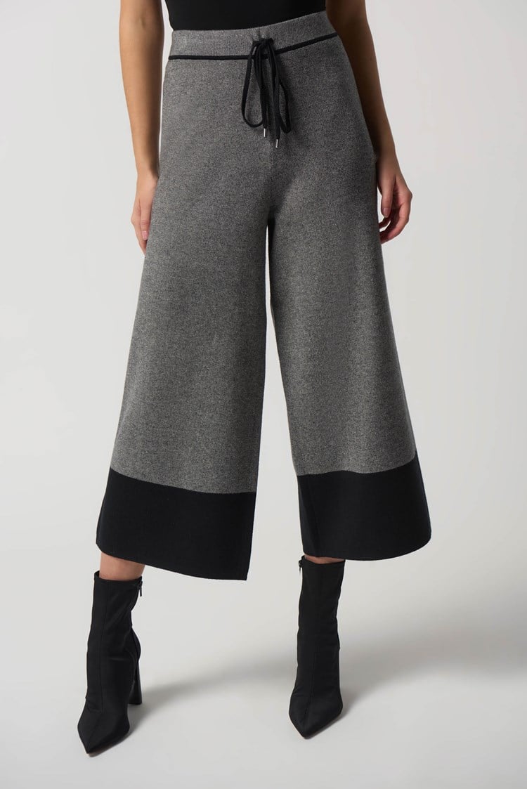 Joseph Ribkoff Colour Block Sweater and Culottes Set