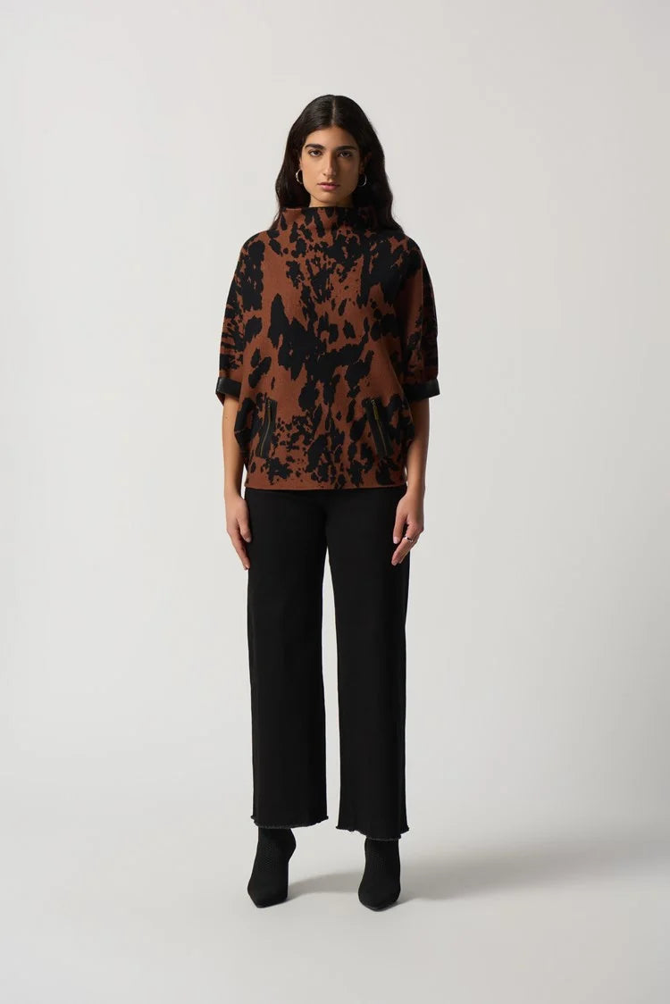 Joseph Ribkoff Animal Print Sweater