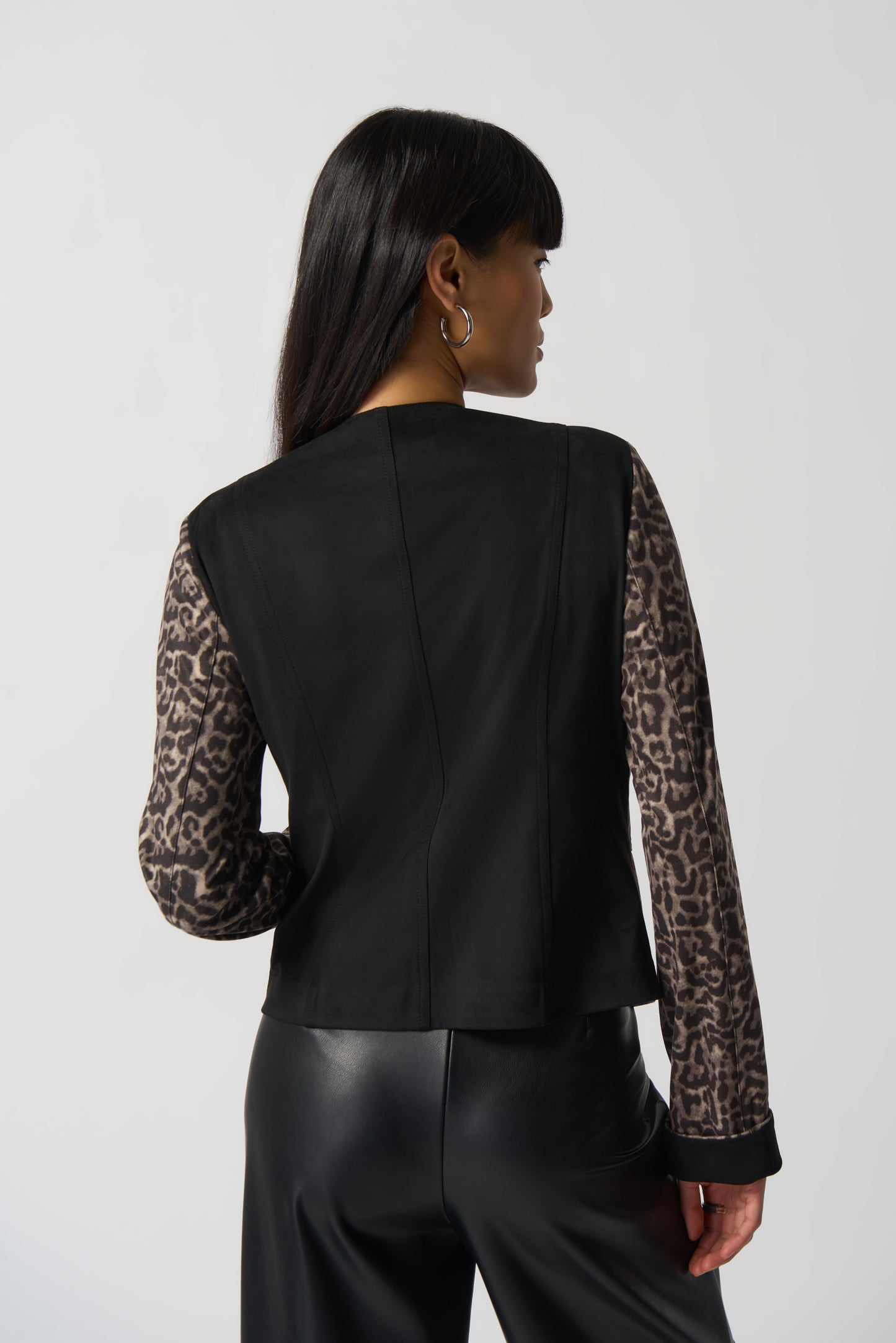 Joseph Ribkoff Faux Suede Jacket