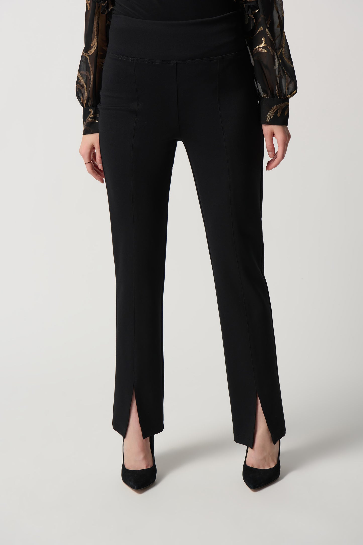 Joseph Ribkoff Split Front Trousers
