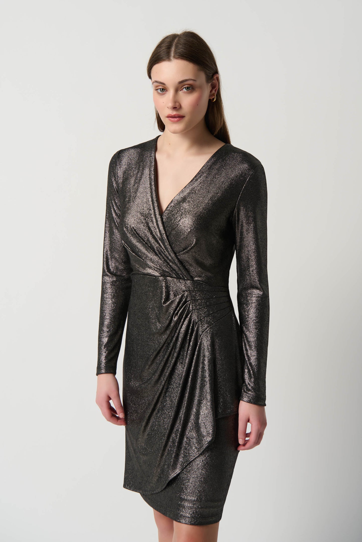 Joseph Ribkoff Metallic Dress