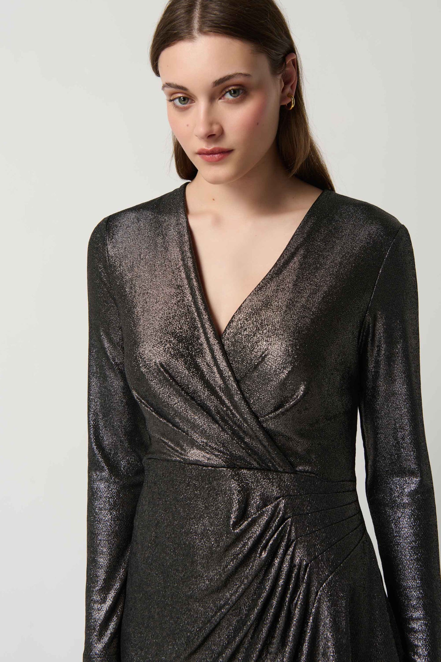 Joseph Ribkoff Metallic Dress