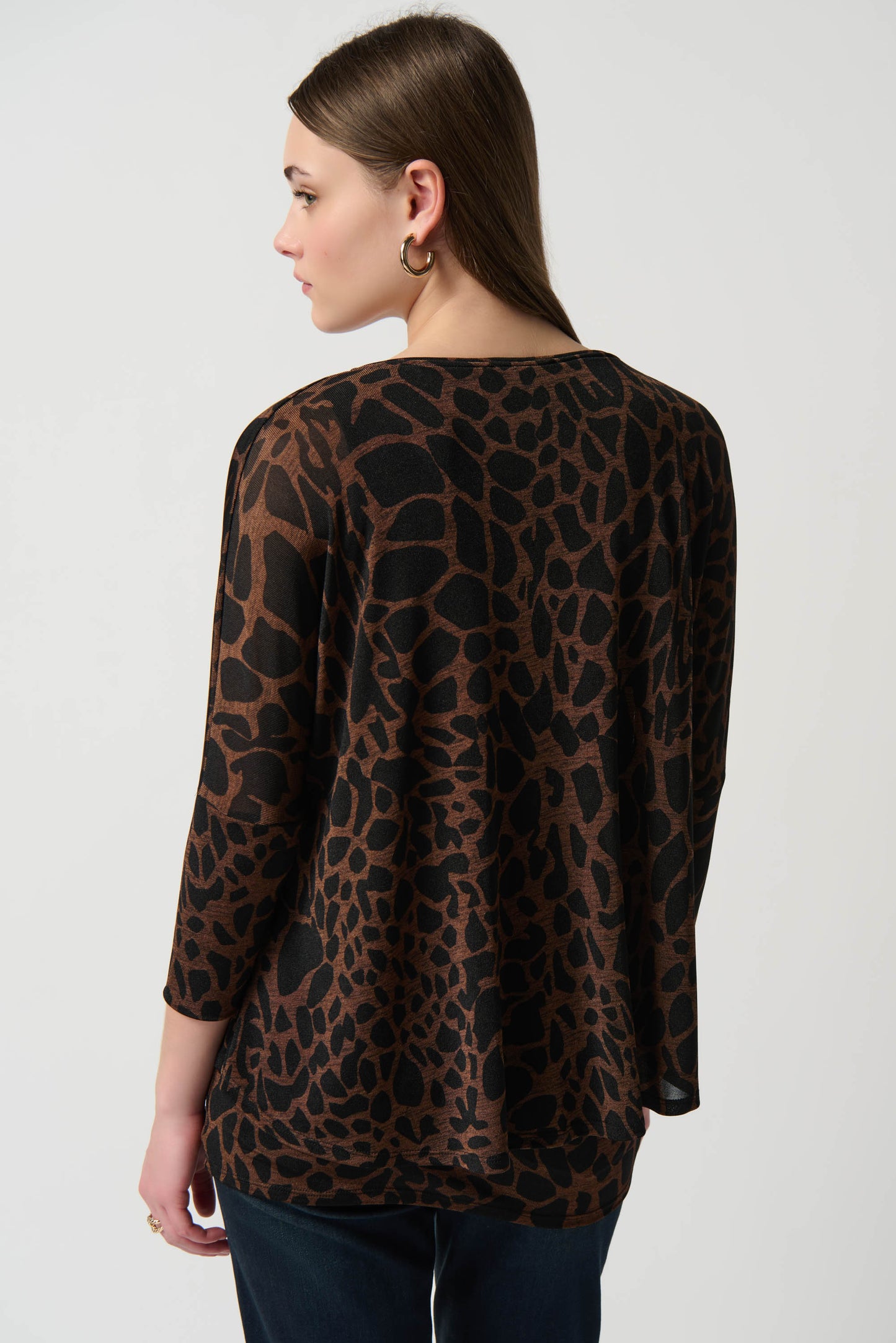 Joseph Ribkoff Animal Print Top