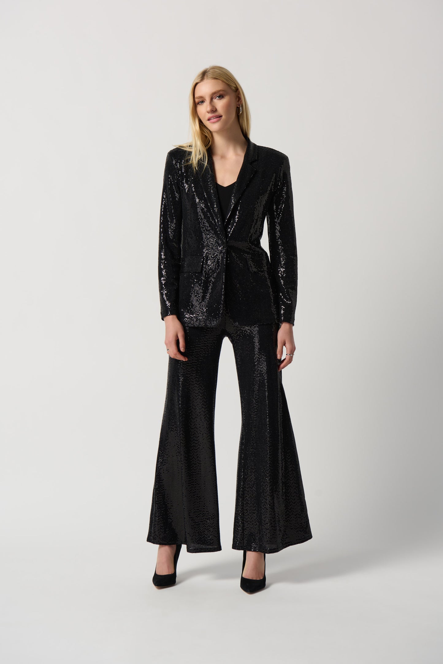 Joseph Ribkoff Micro Sequin Blazer