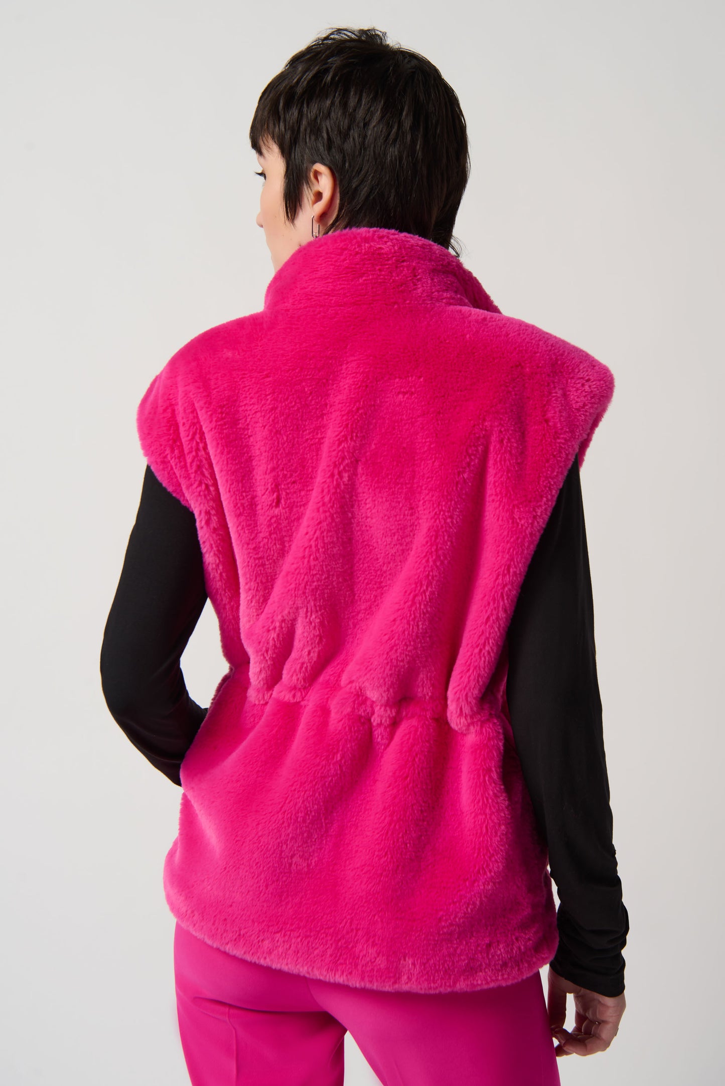Joseph Ribkoff Faux Fur Gilet