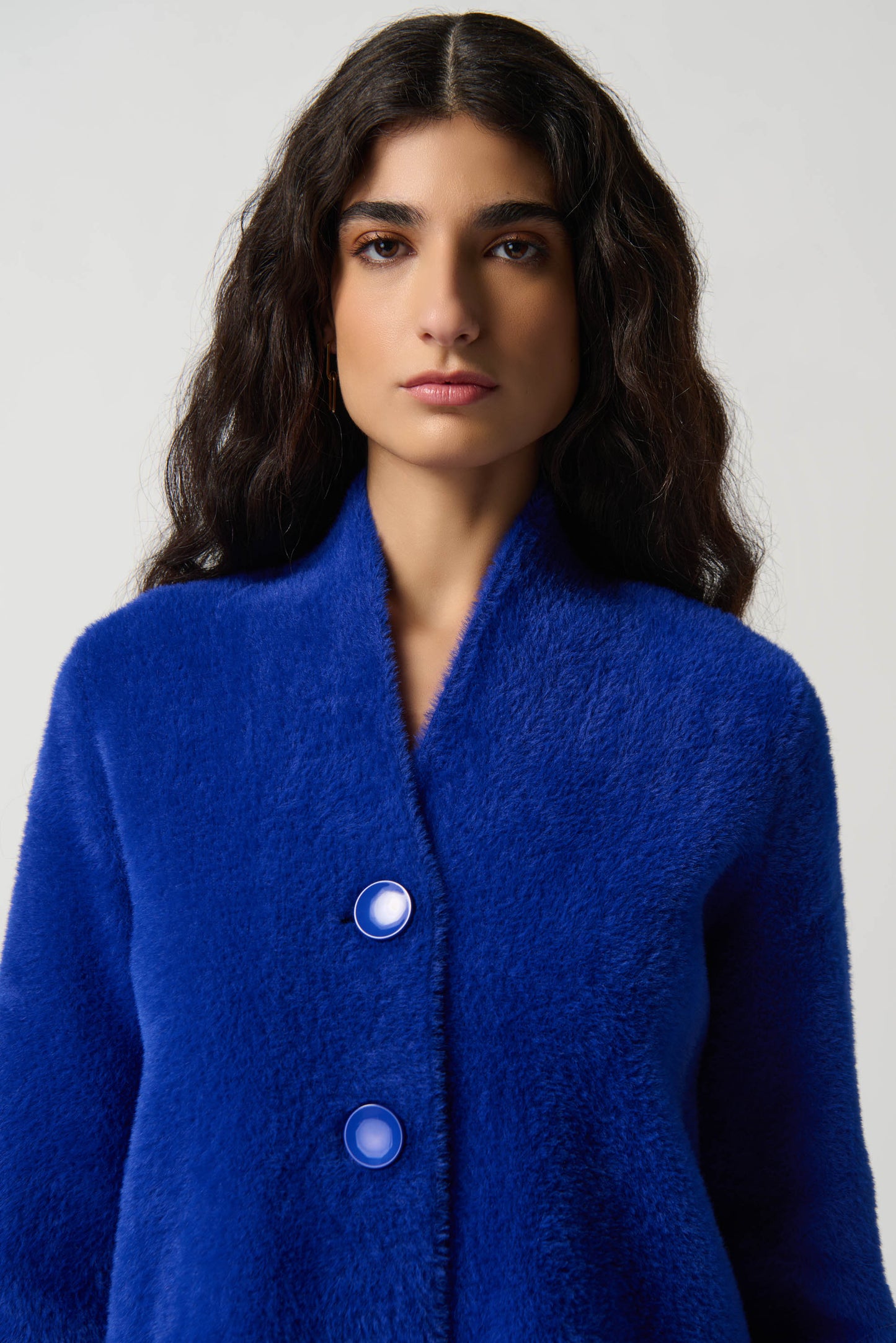 Joseph Ribkoff Royal Blue Cuddly Coat