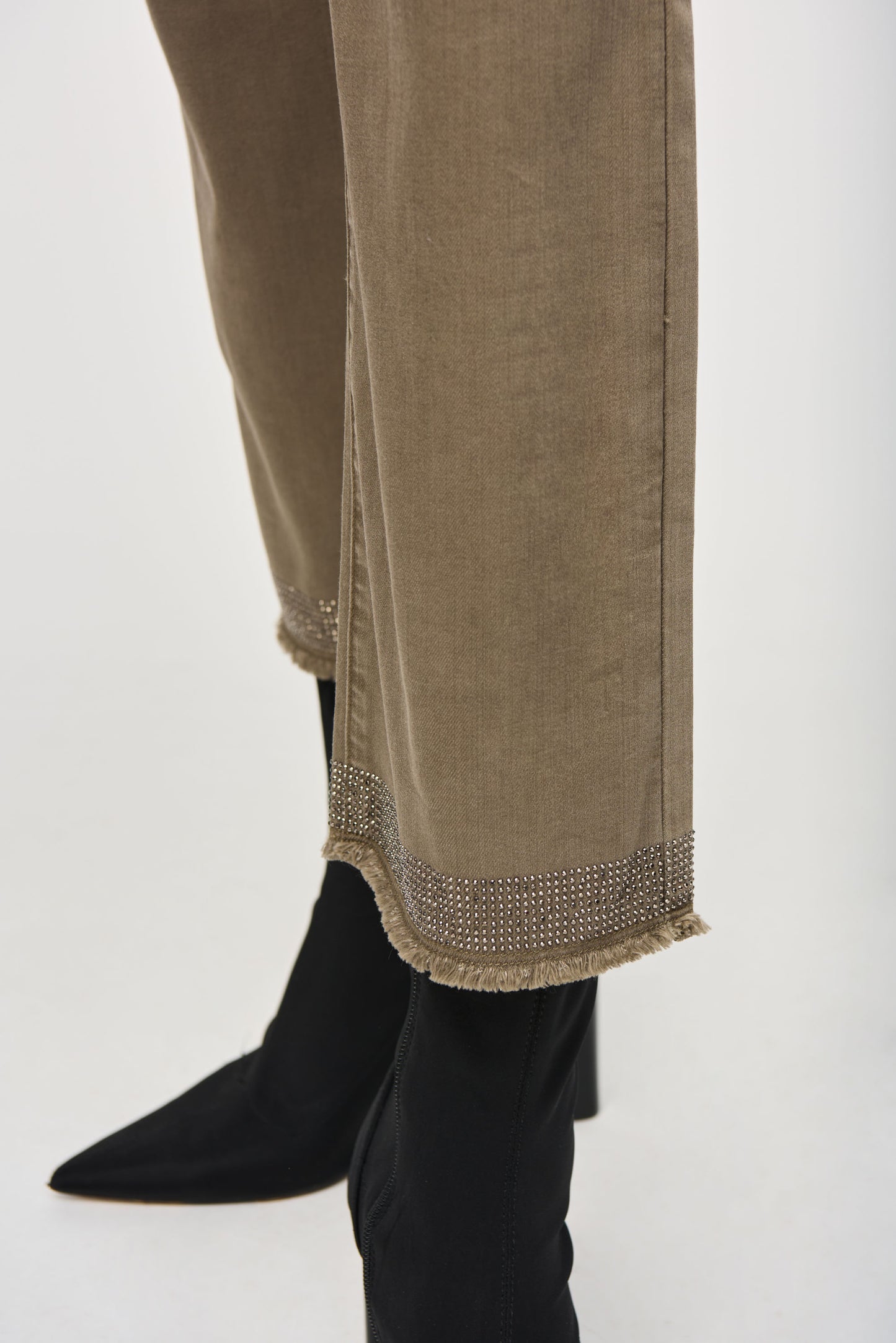 Joseph Ribkoff Sparkle Hem Jean in Java 243964