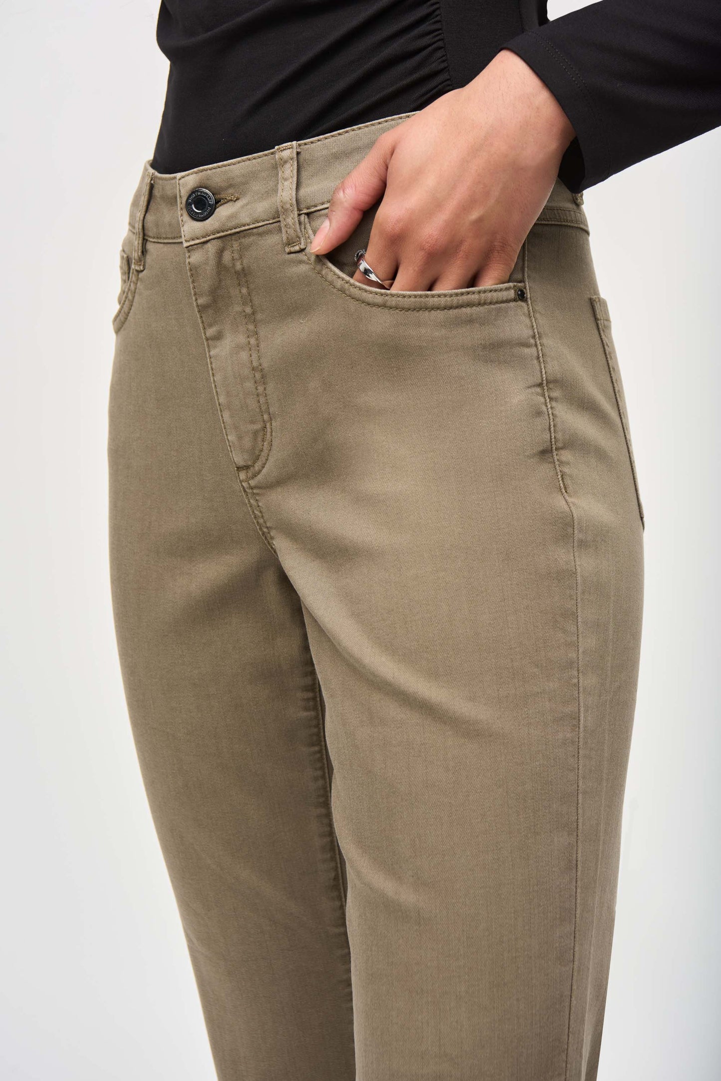 Joseph Ribkoff Sparkle Hem Jean in Java 243964