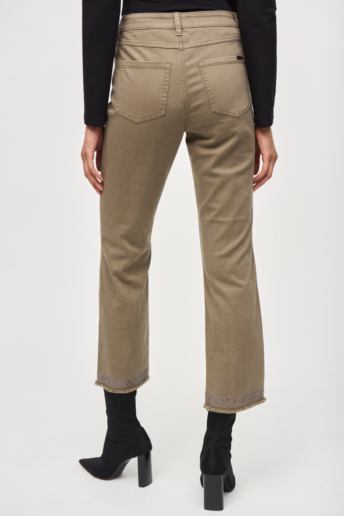 Joseph Ribkoff Sparkle Hem Jean in Java 243964