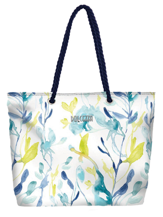 Dolcezza 24959 bloom print beach bag