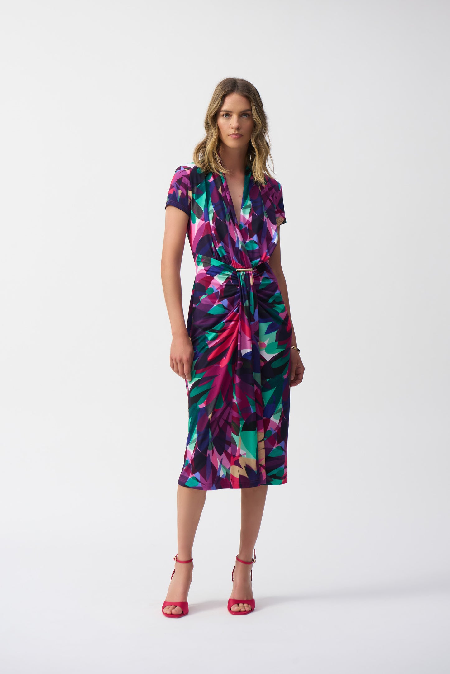 Joseph Ribkoff Abstract Print Dress 251042