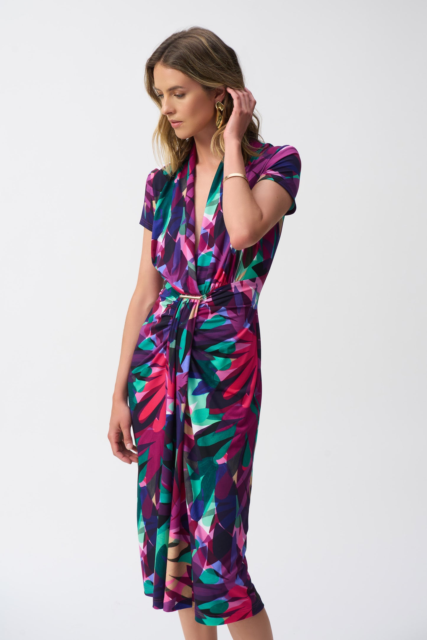 Joseph Ribkoff Abstract Print Dress 251042