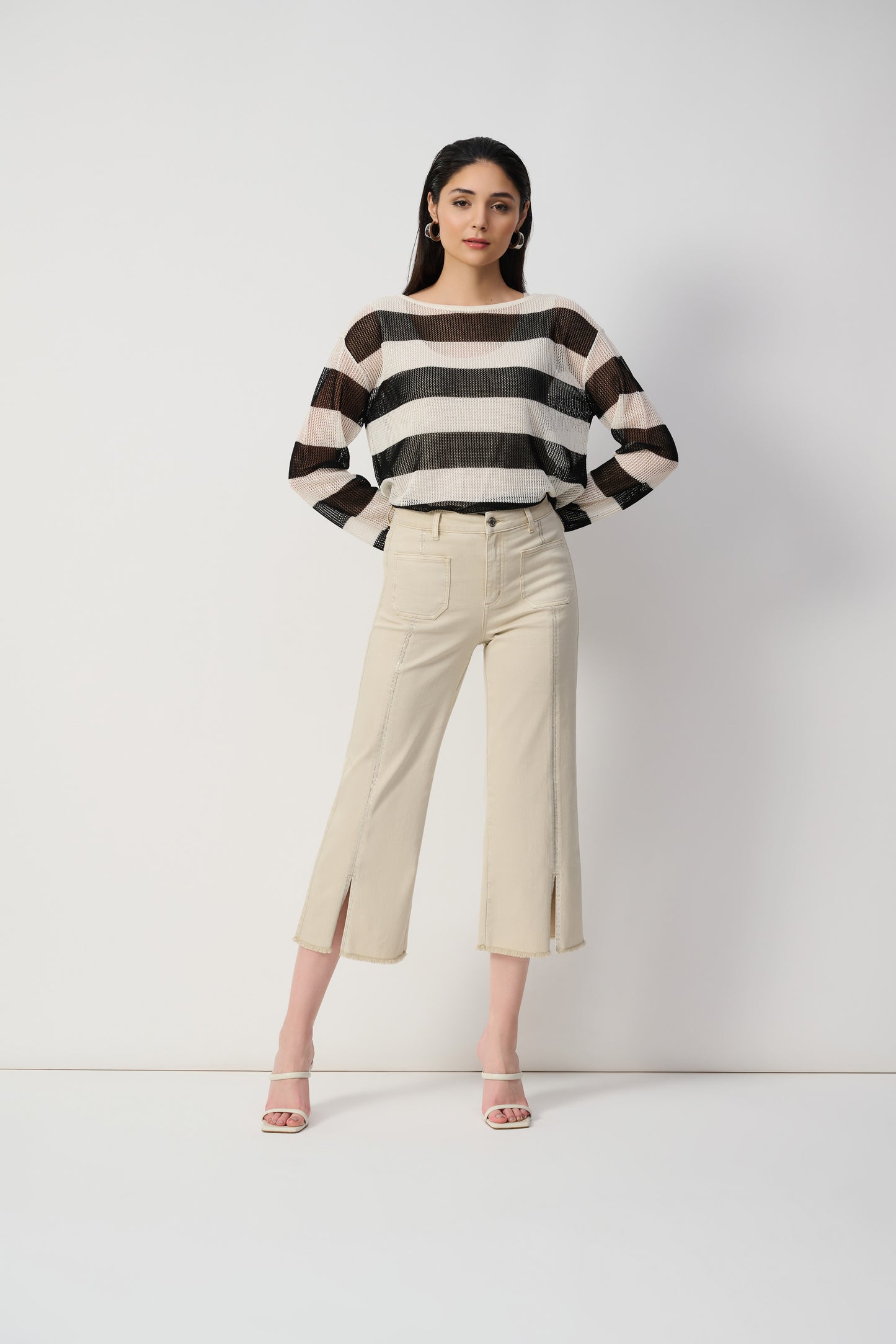 Joseph Ribkoff Moonstone Jeans with Sparkle Seam 251901