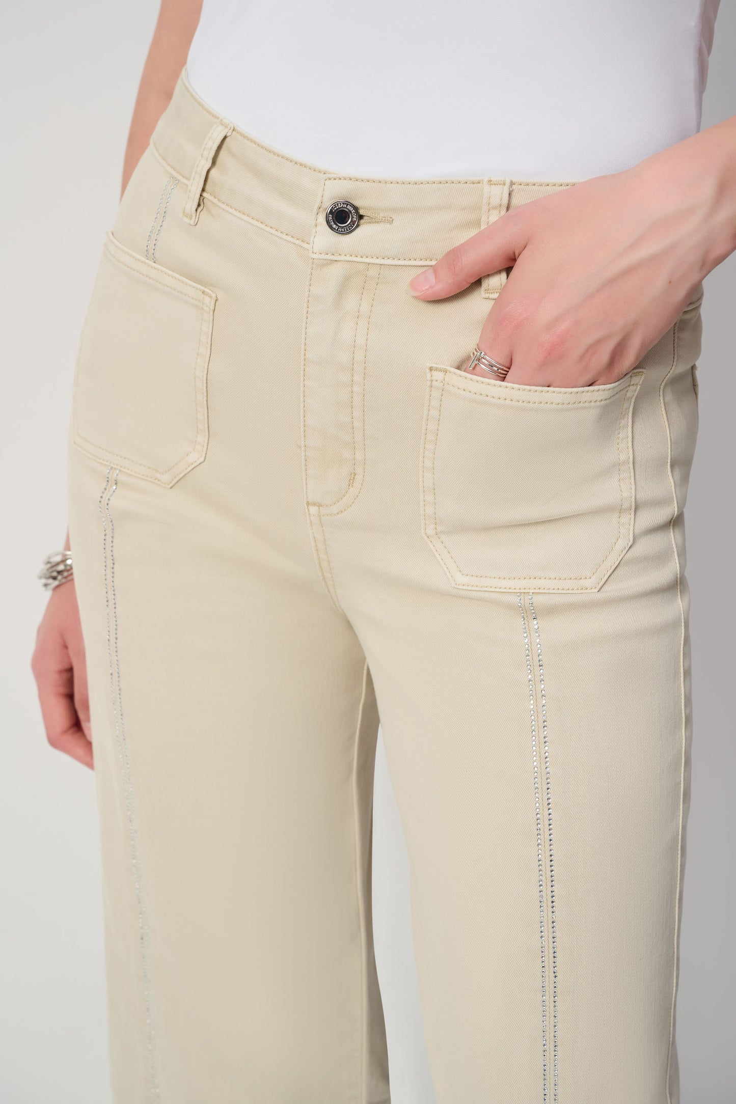 Joseph Ribkoff Moonstone Jeans with Sparkle Seam 251901
