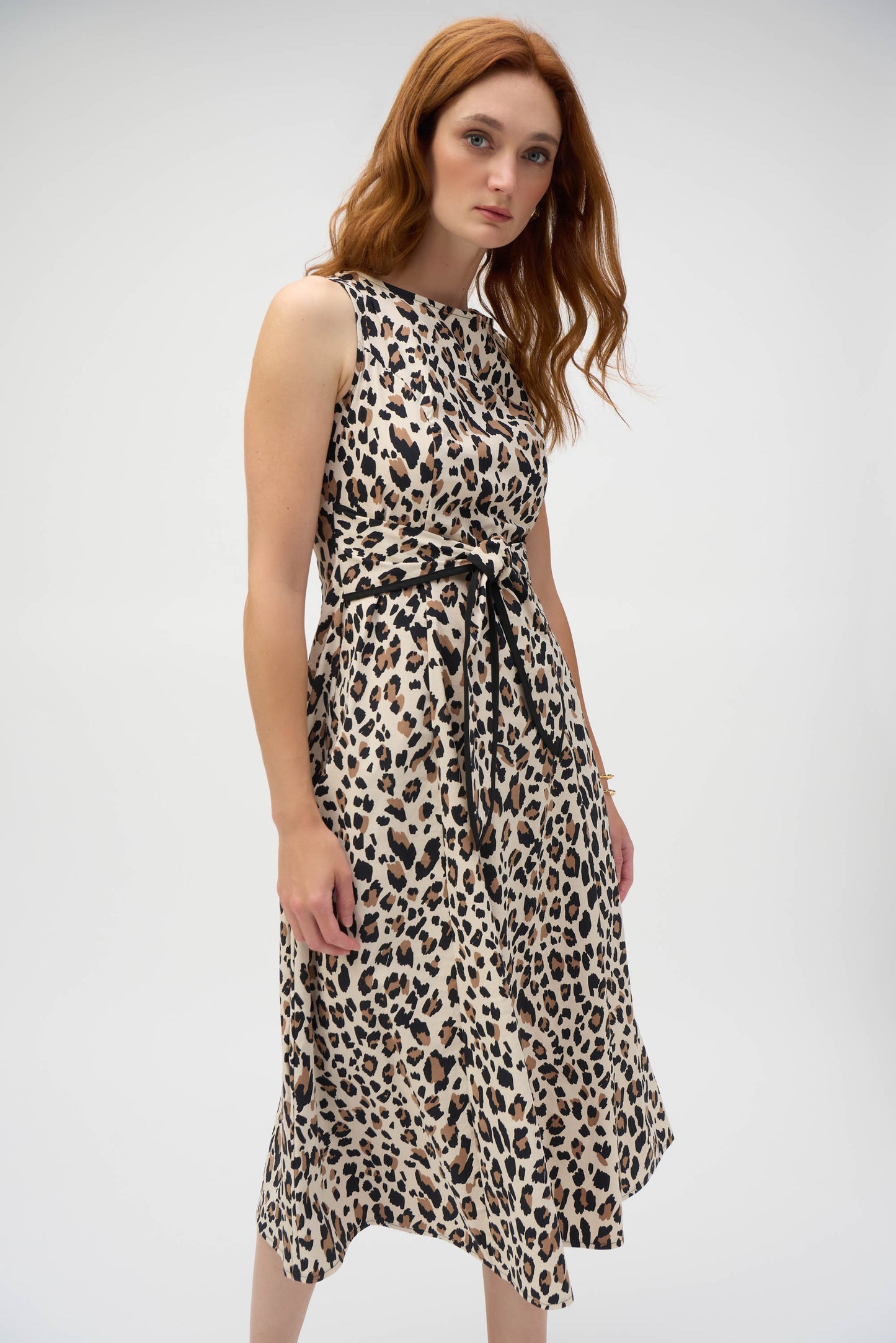 Joseph Ribkoff Animal Print Stretch Dress 252095
