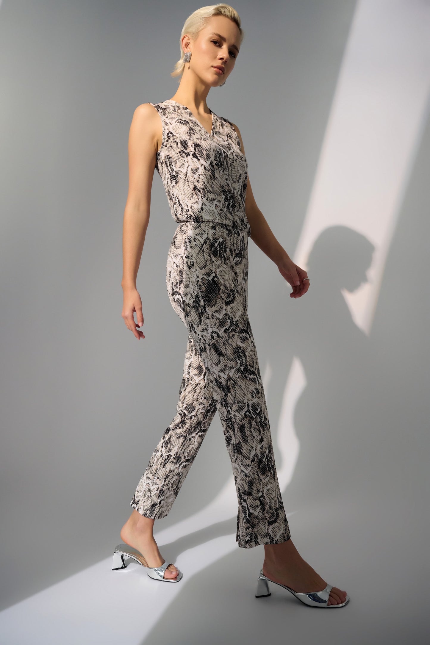 Joseph Ribkoff Silky Python Print Trousers 252238