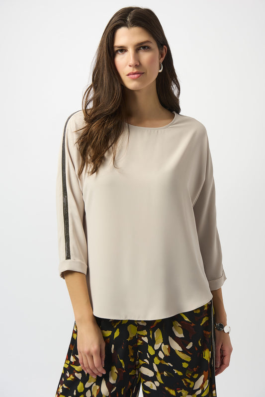 Joseph Ribkoff Bead Detail Top 253214