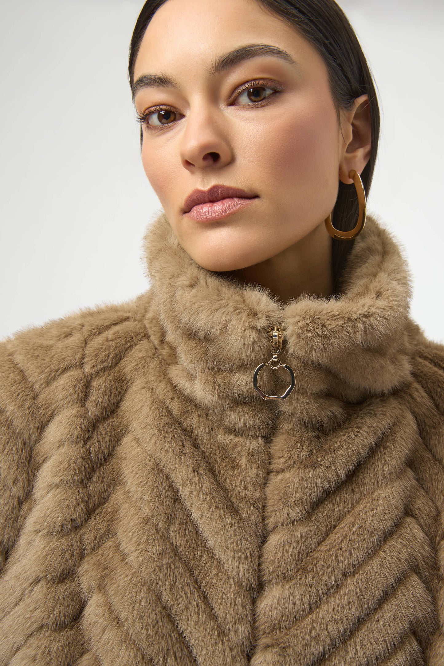 Joseph Ribkoff Faux Fur Gilet 254906