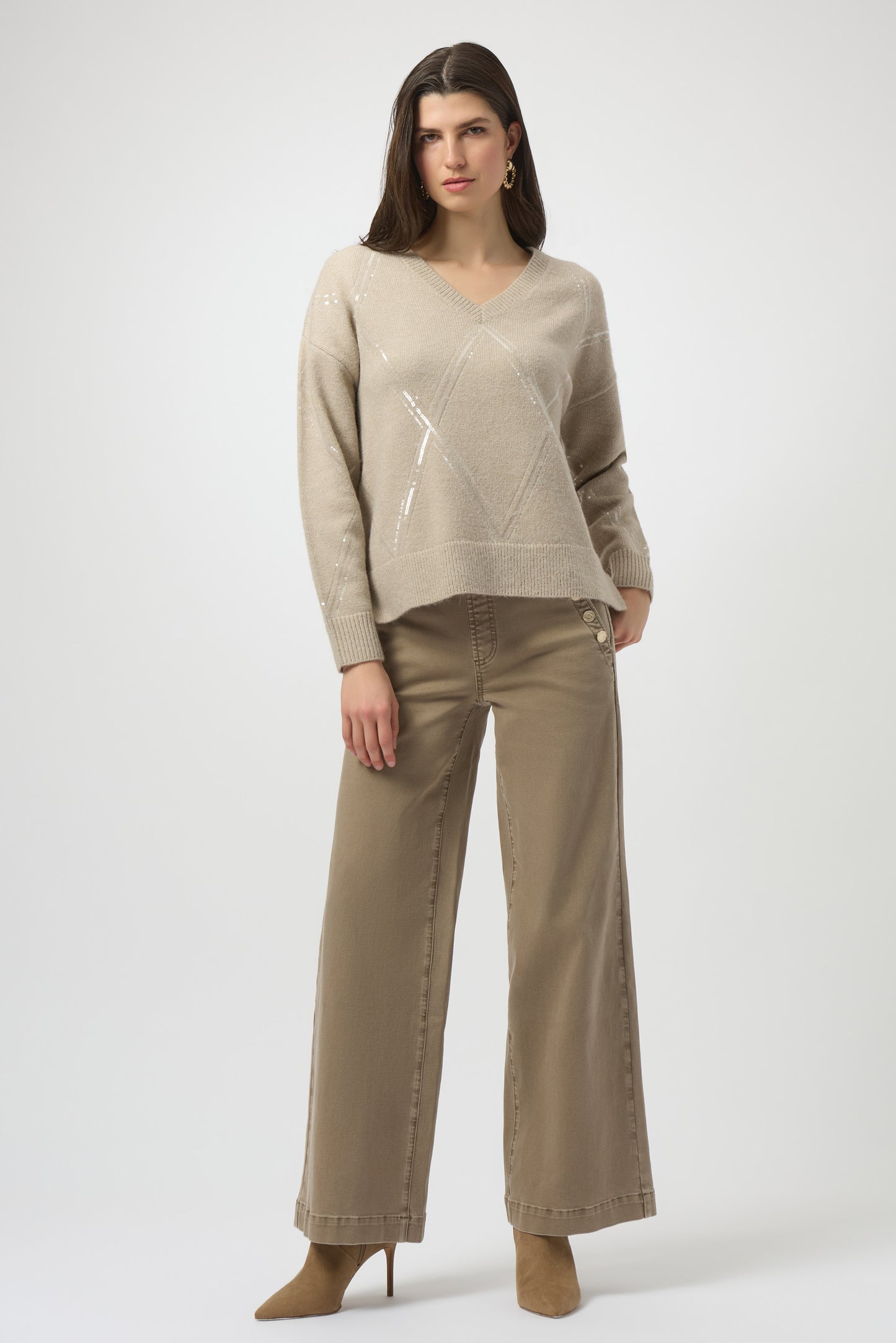Joseph Ribkoff Cream Jeans 254919