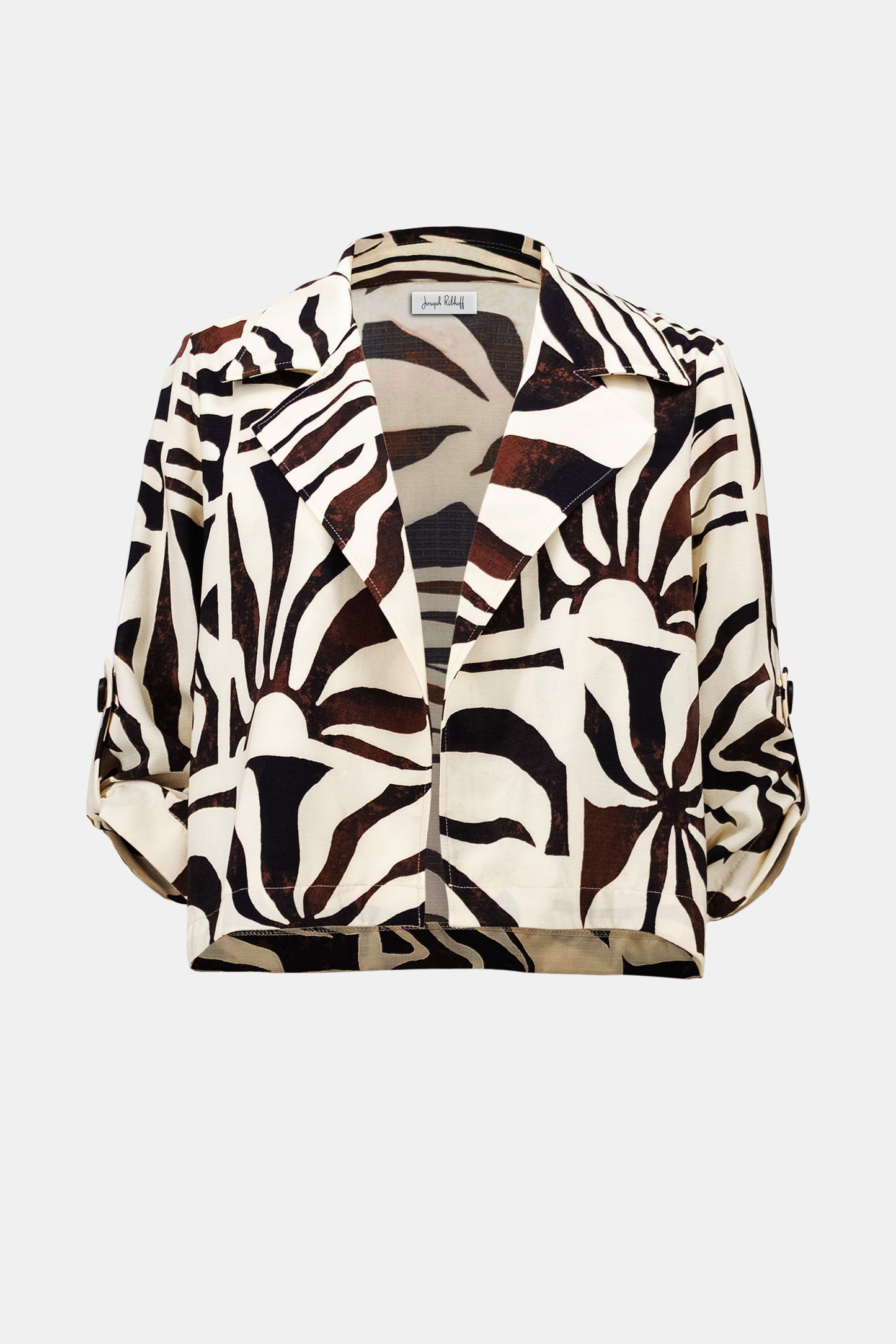 Joseph Ribkoff Print Linen Jacket 262193