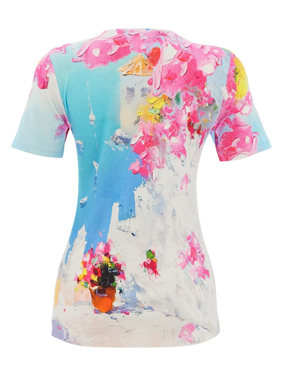 Dolcezza Mykonos Print T-Shirt 26600