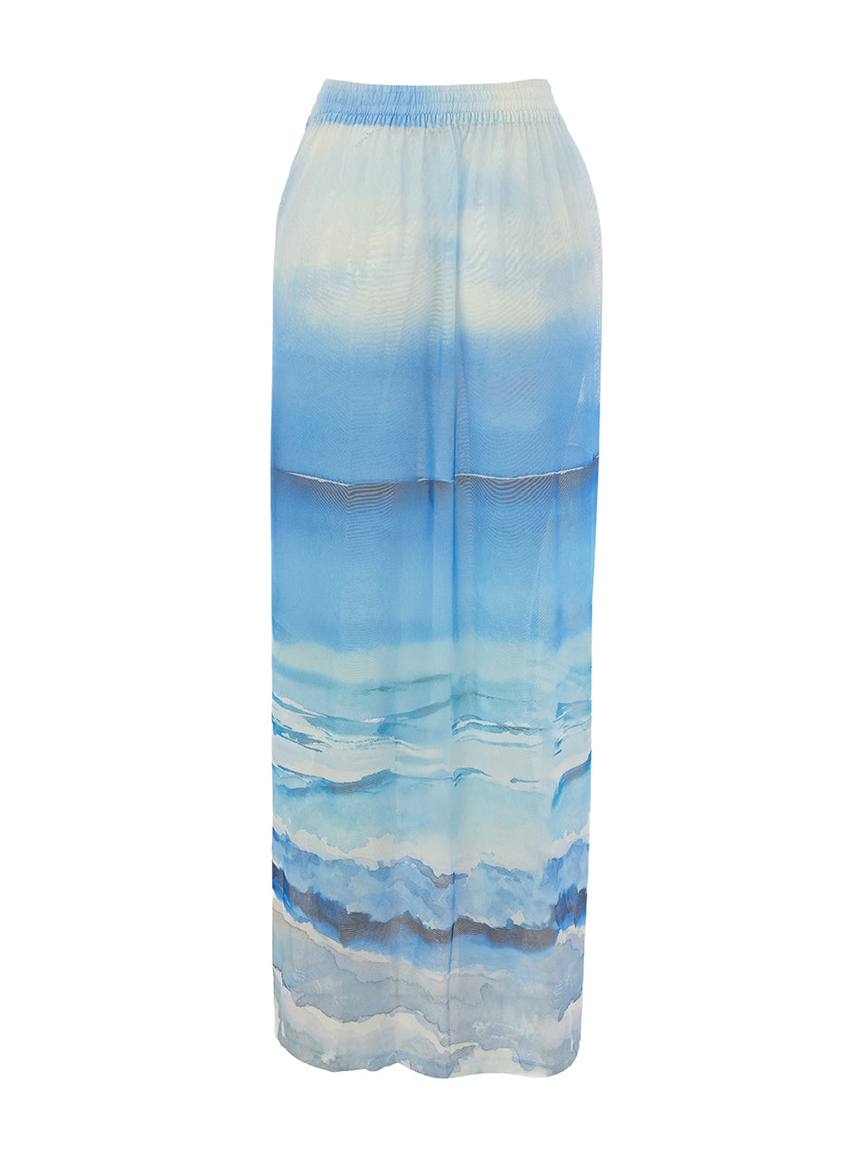 Dolcezza Wave Print Mesh Skirt/Dress 26811