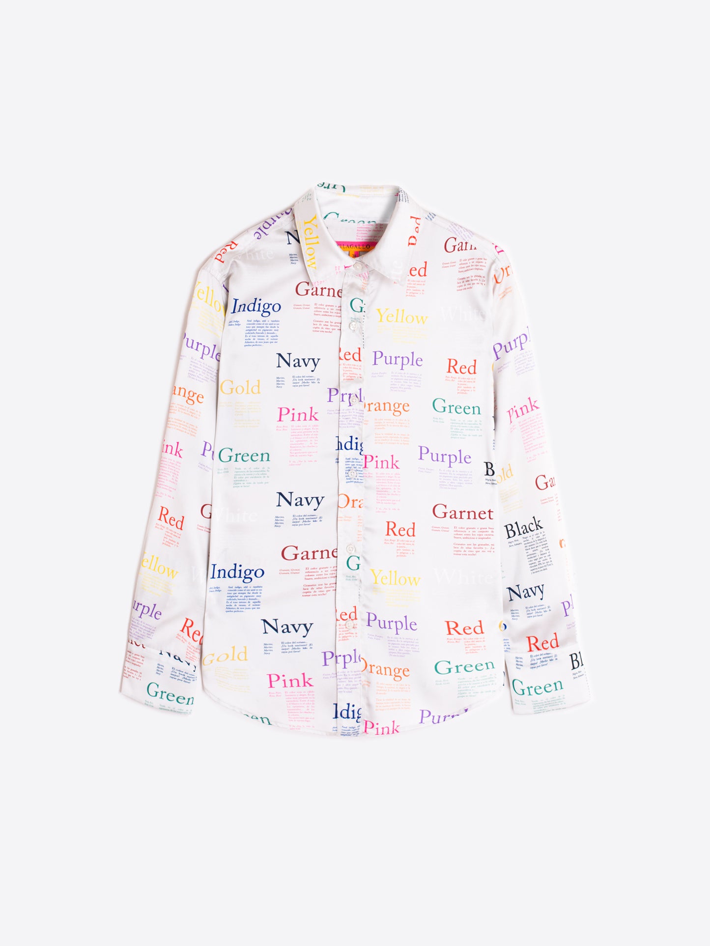 Vilagallo Colour Print Shirt